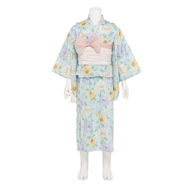 大花柄2way浴衣