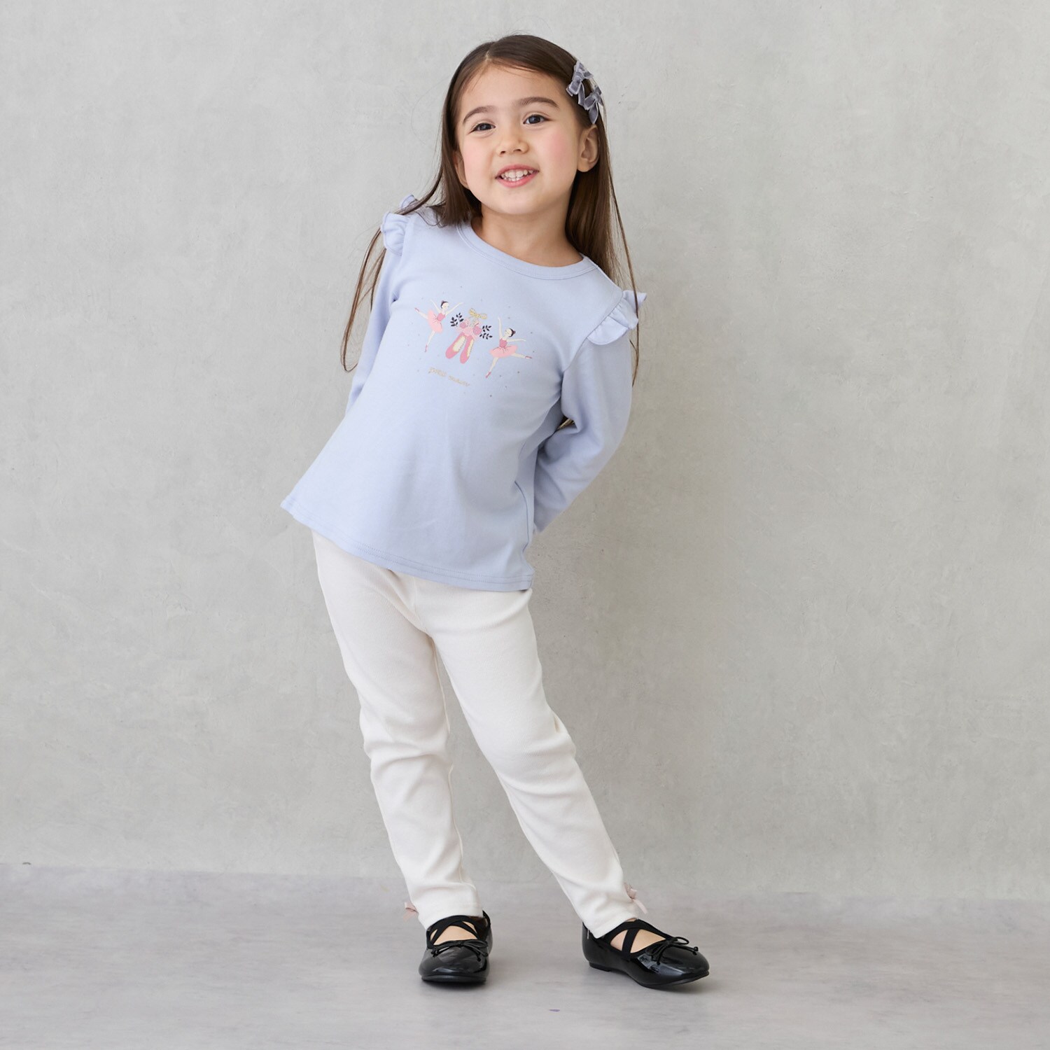 【プティプラ】GIRLS10分丈レギンス