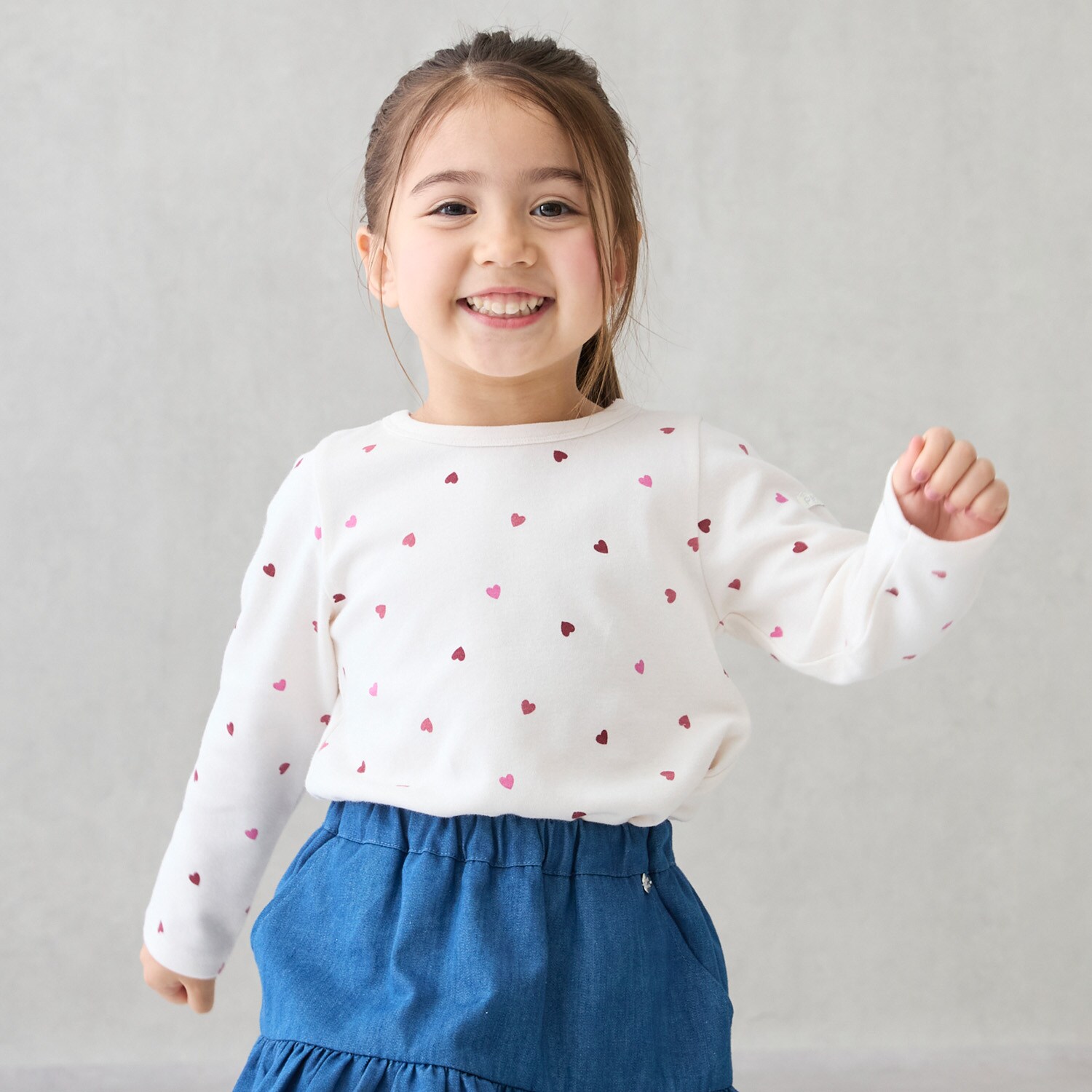 【プティプラ】GIRLS長袖T