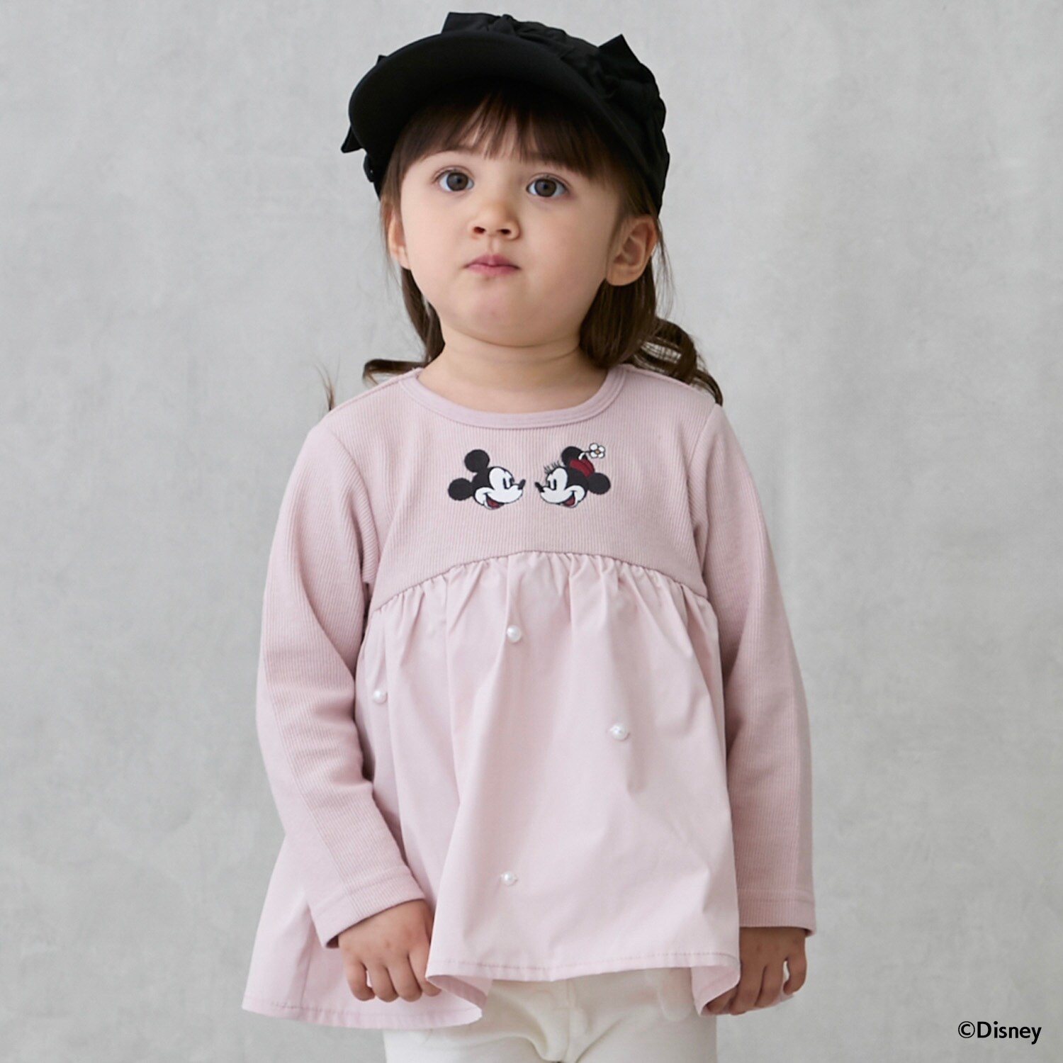 【Disney】【リンク】ドッキング長袖チュニック