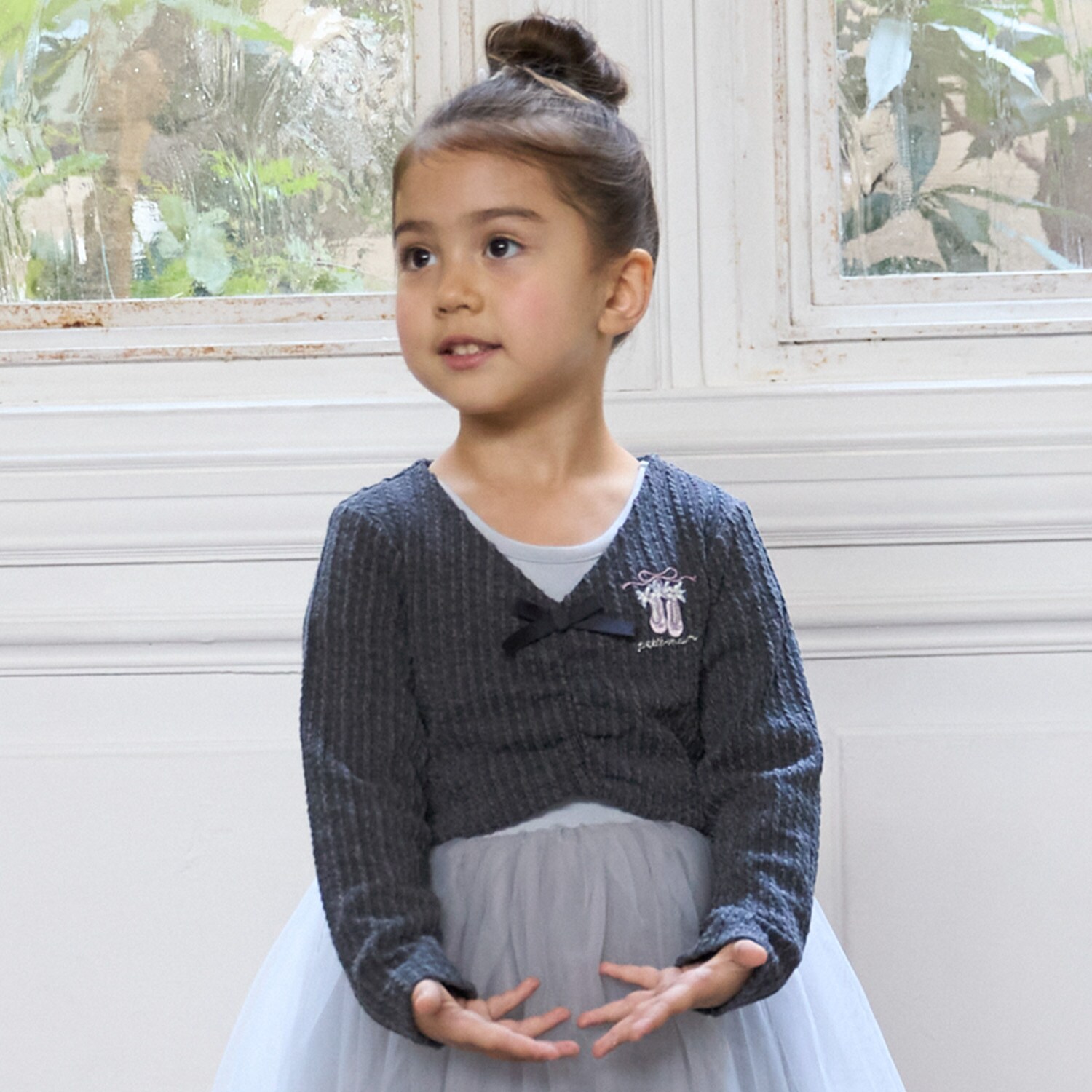 【バレエ】ジャガードトップス