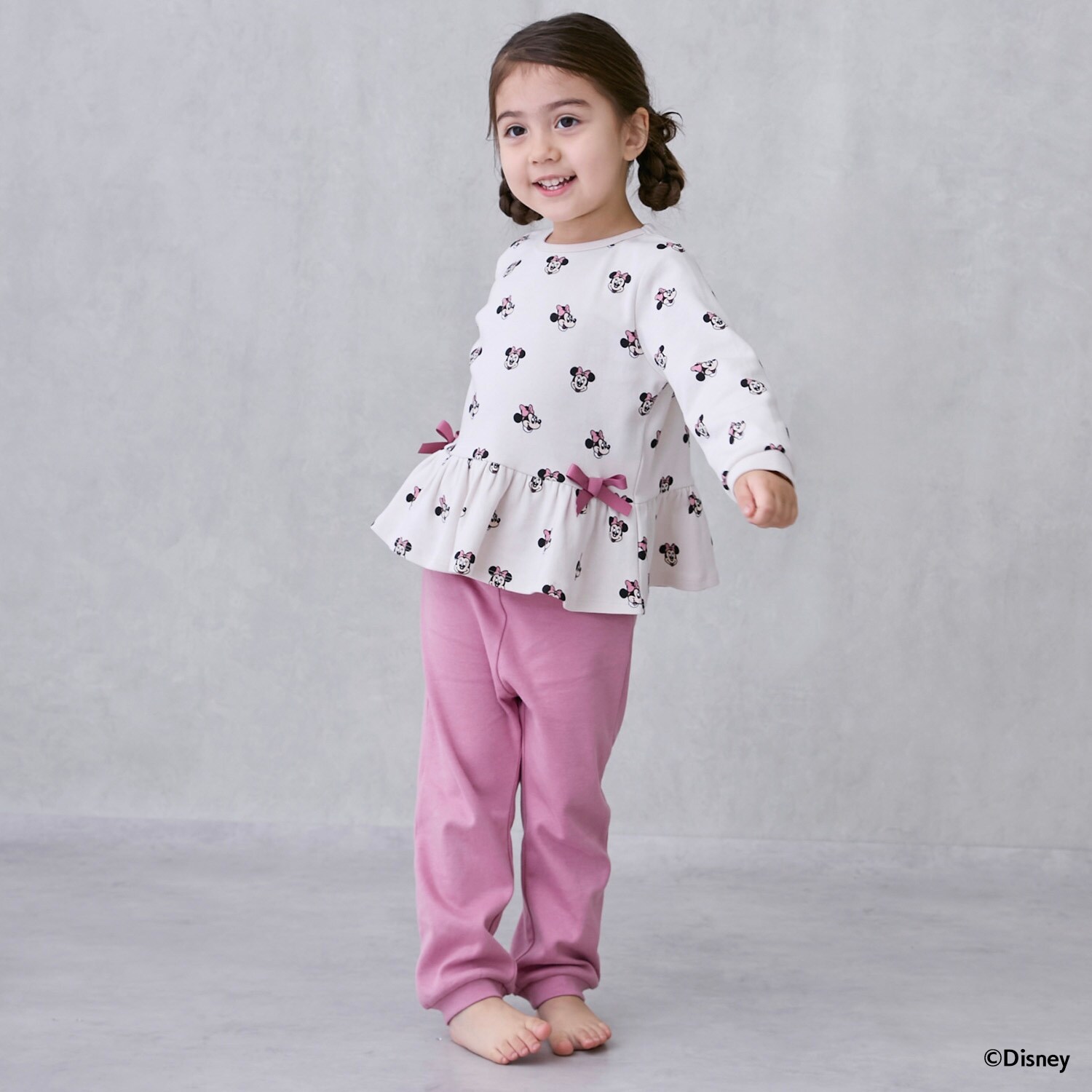 【Disney】ペプラム長袖パジャマ