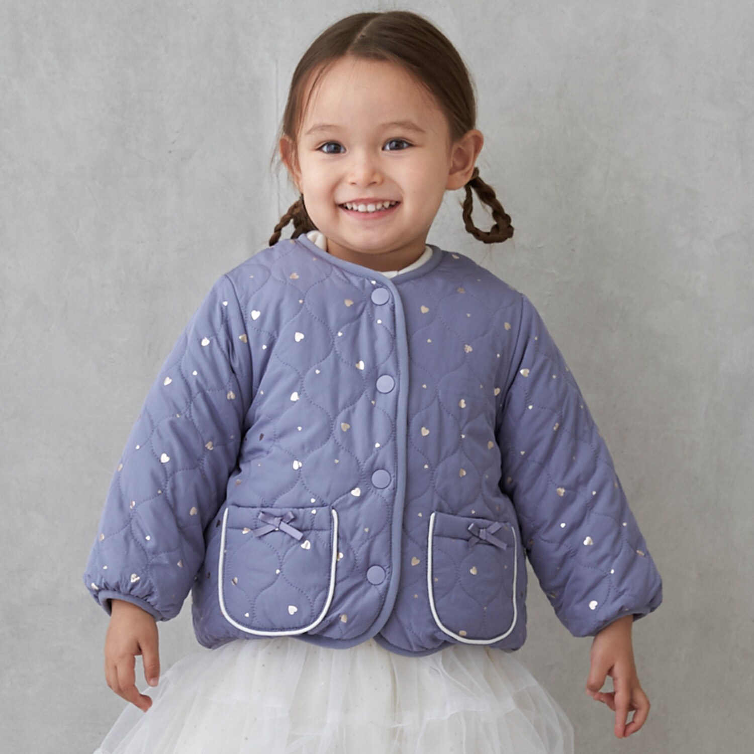 【リンク】箔プリントリバーシブルジャケット