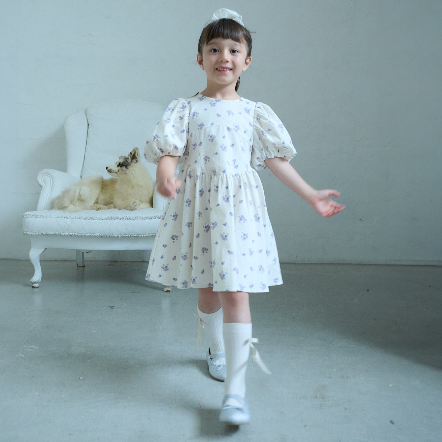 【リンク】袖パフワンピース