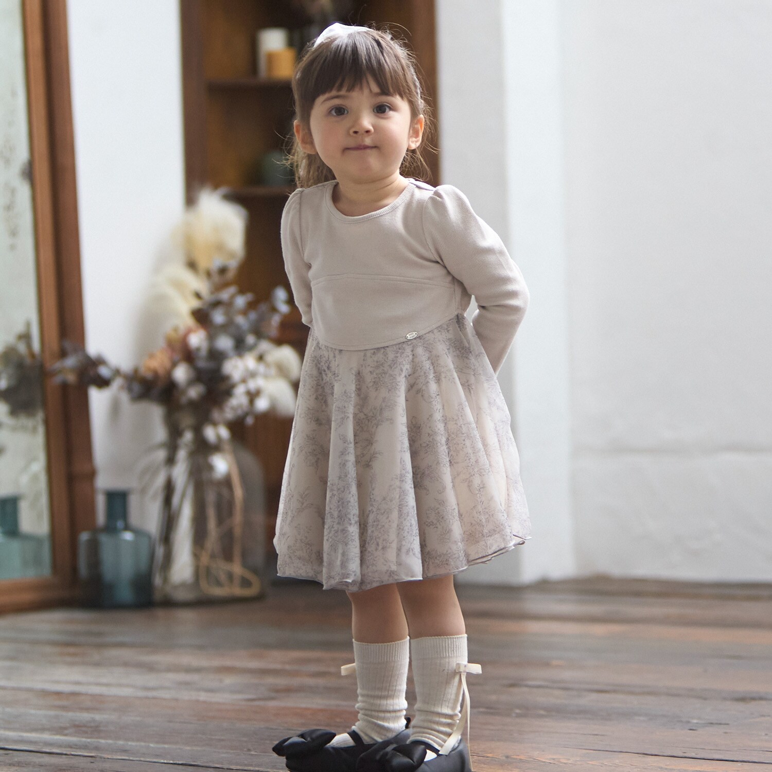 【リンク】フレアチュールワンピース