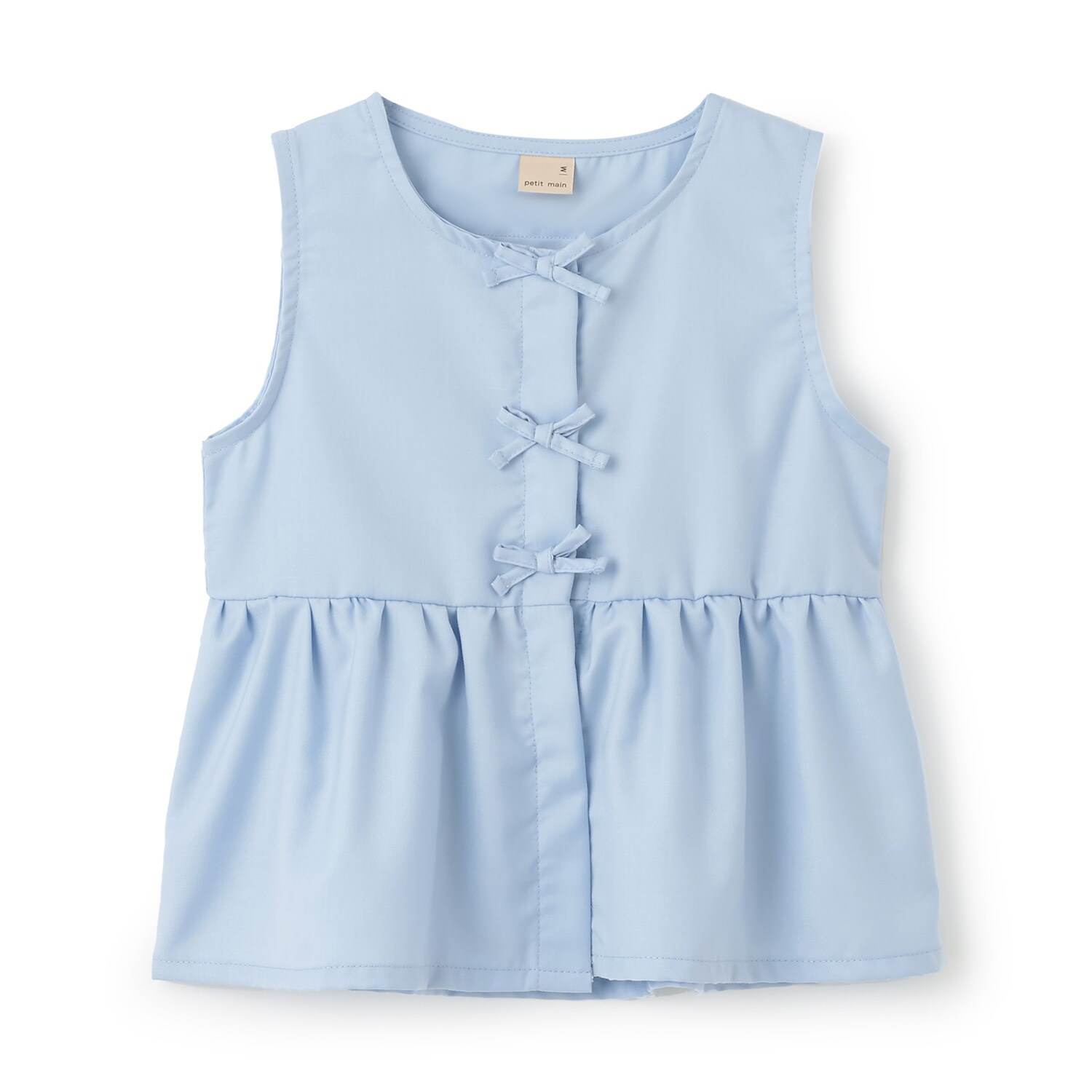 ひんやりクールペプラムトップス