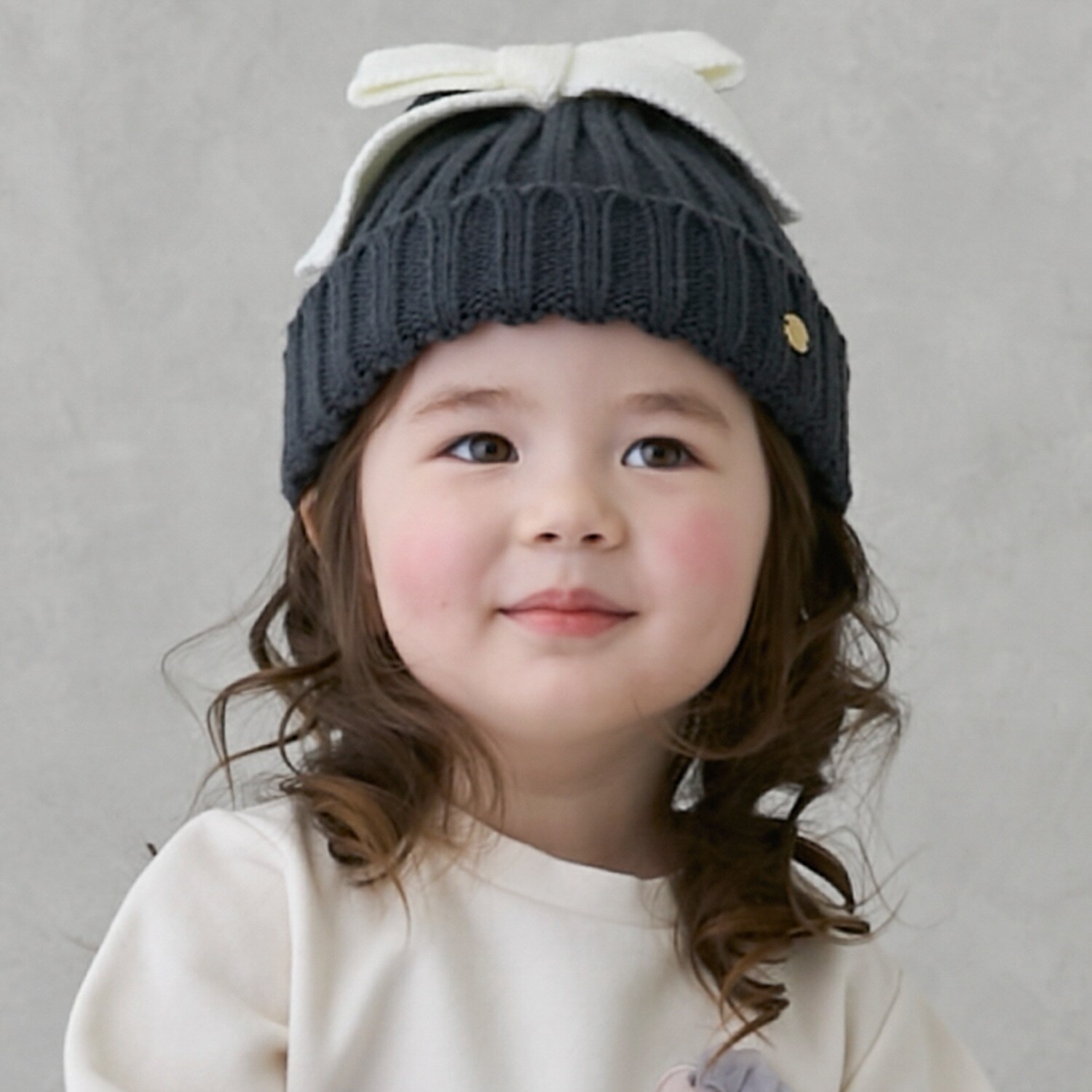 リボンニット帽