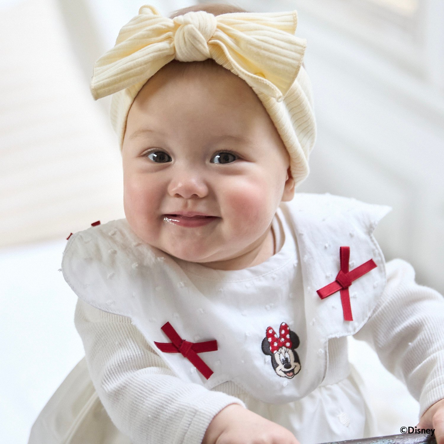 【Disney】スカラップリボンスタイ