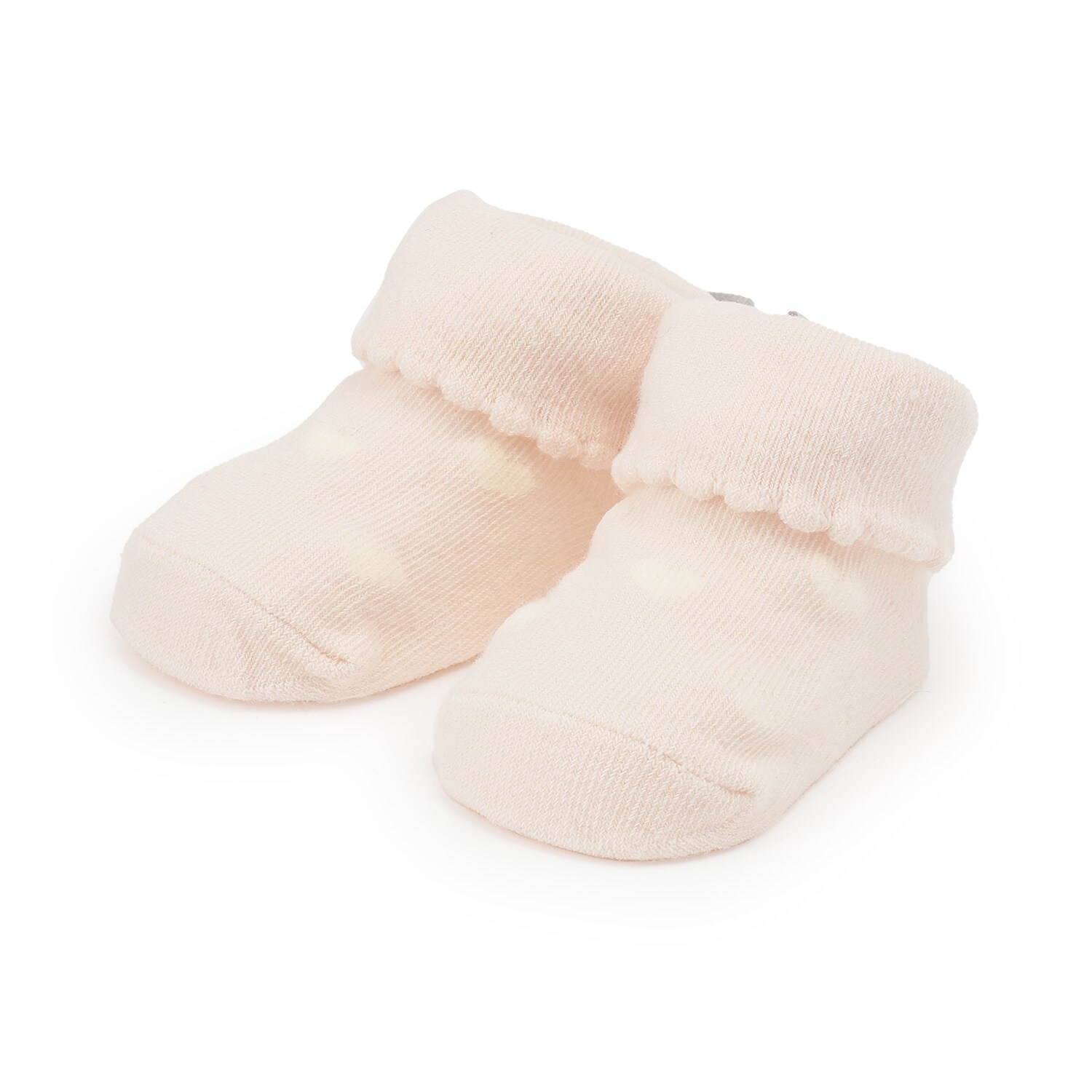 後ろリボンハートカップソックス