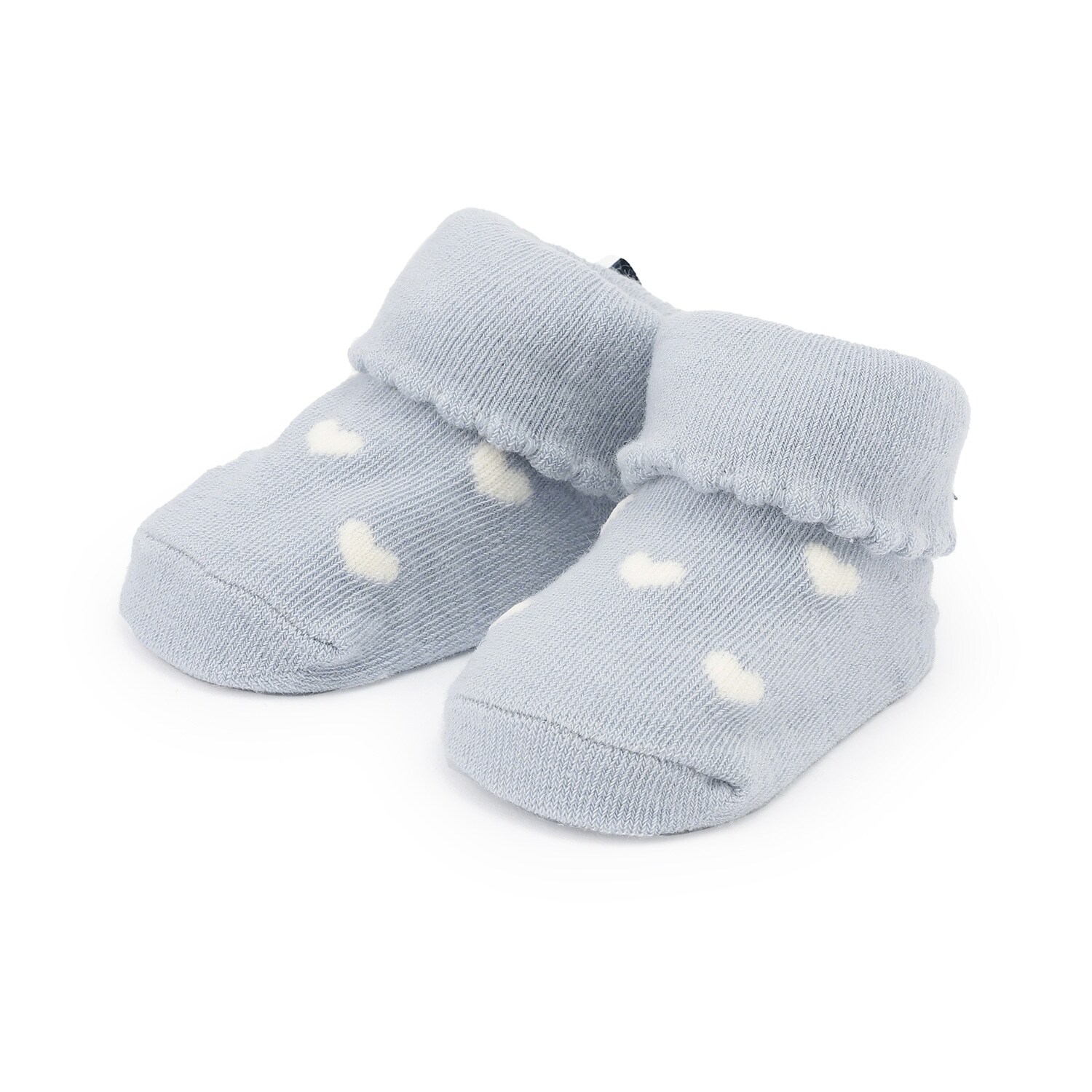 後ろリボンハートカップソックス