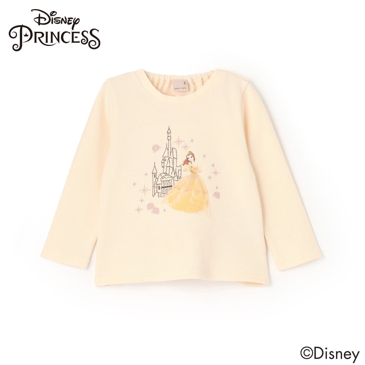 【Disney】刺繍グラフィック長袖T