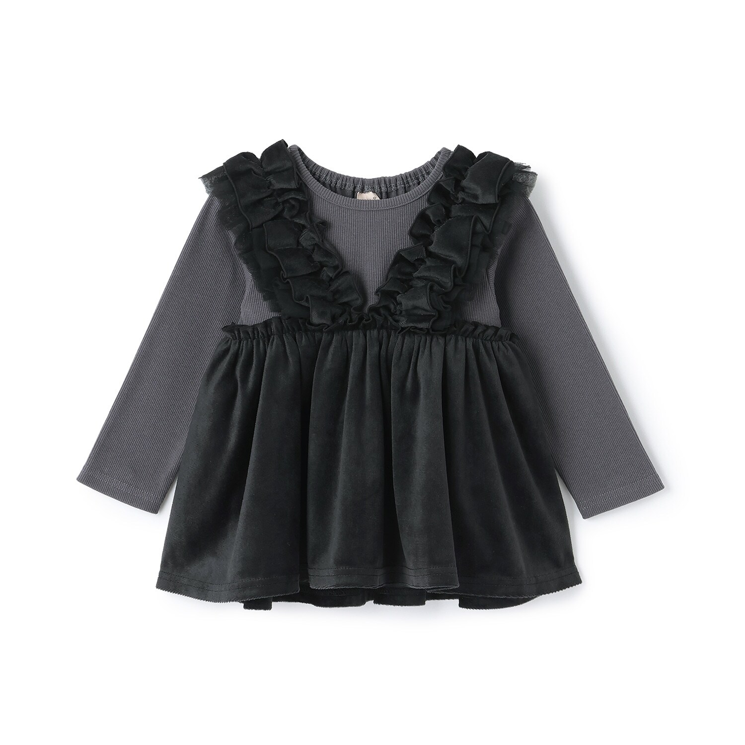 【リンク】ドッキングフリルチュニック