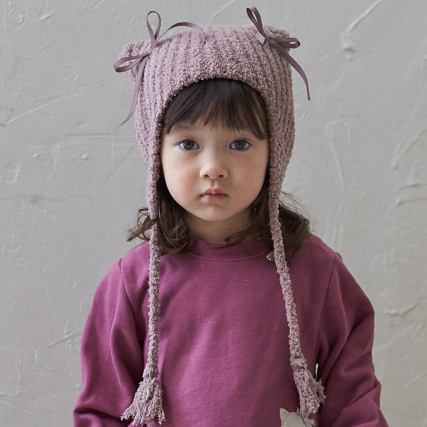 マシュマロねこ耳ニット帽