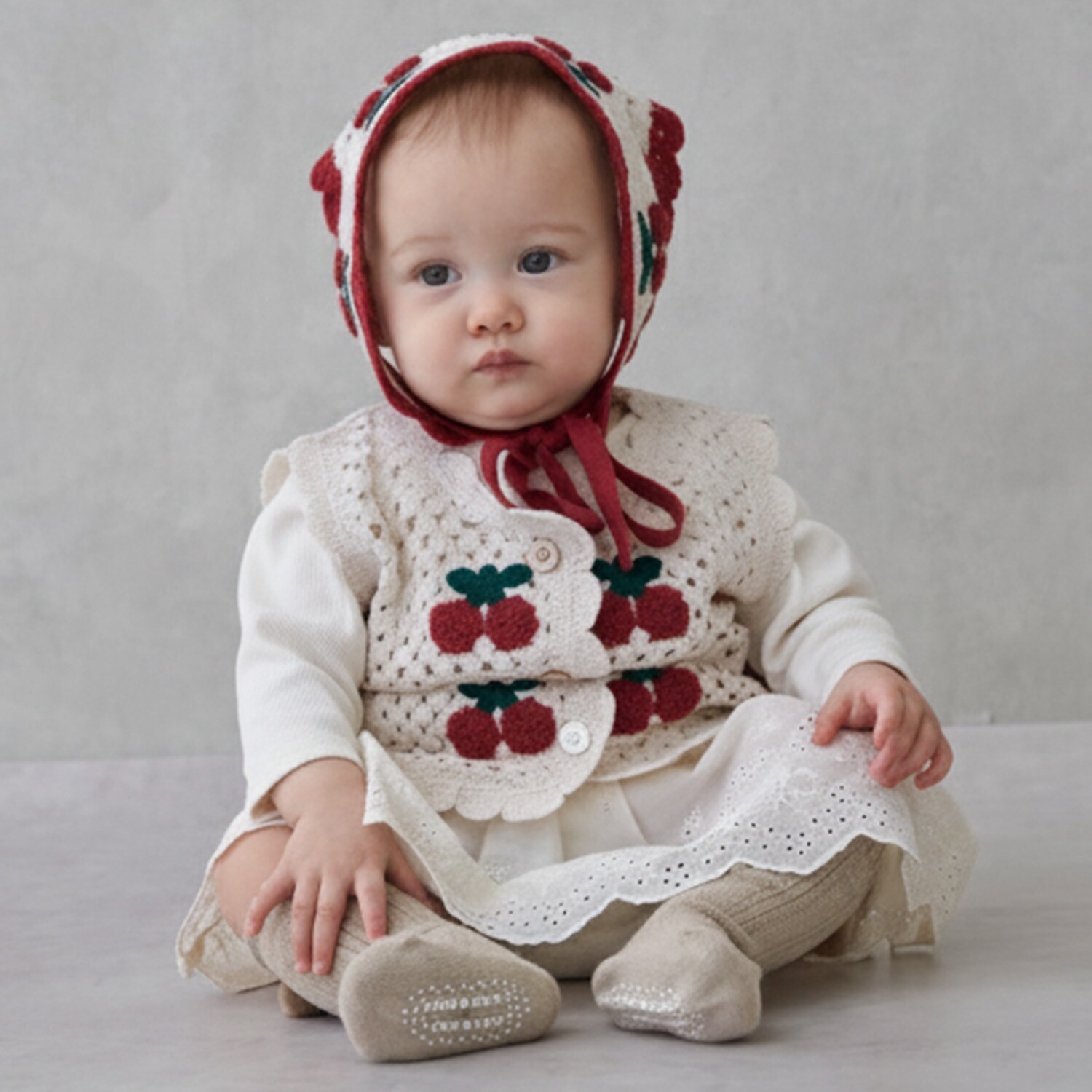 【リンク】クロシェベストつきロンパース