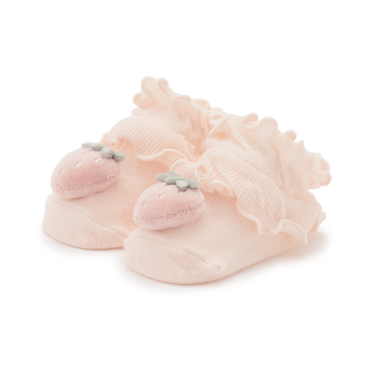 いちごモチーフカップソックス