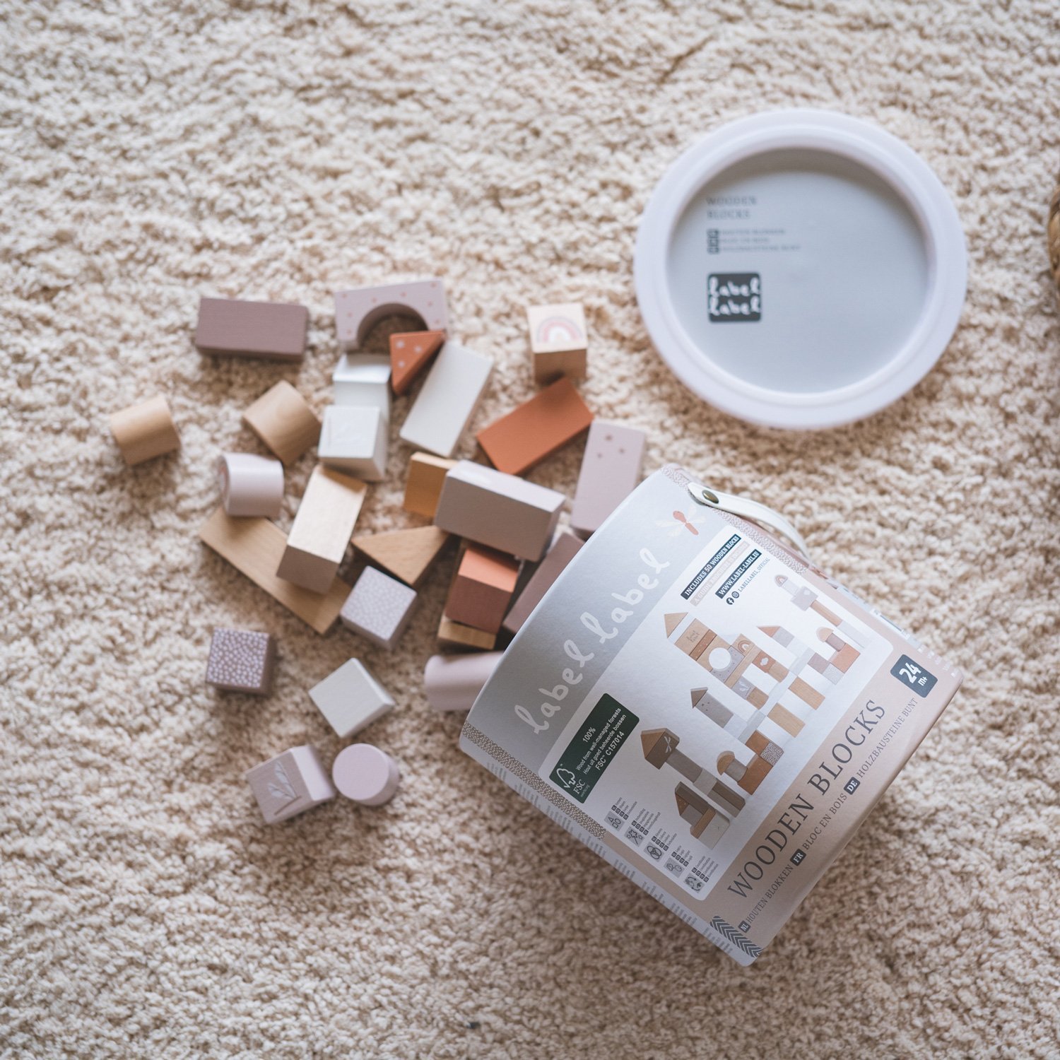 【labellabel】ウドゥンブロック50ピース