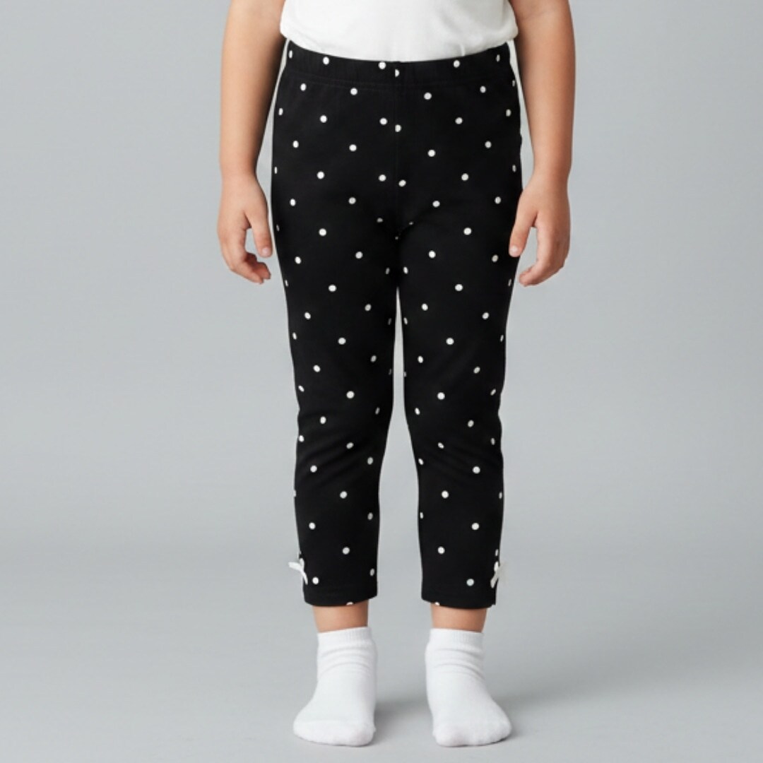 【プティプラ】GIRLS10分丈レギンス