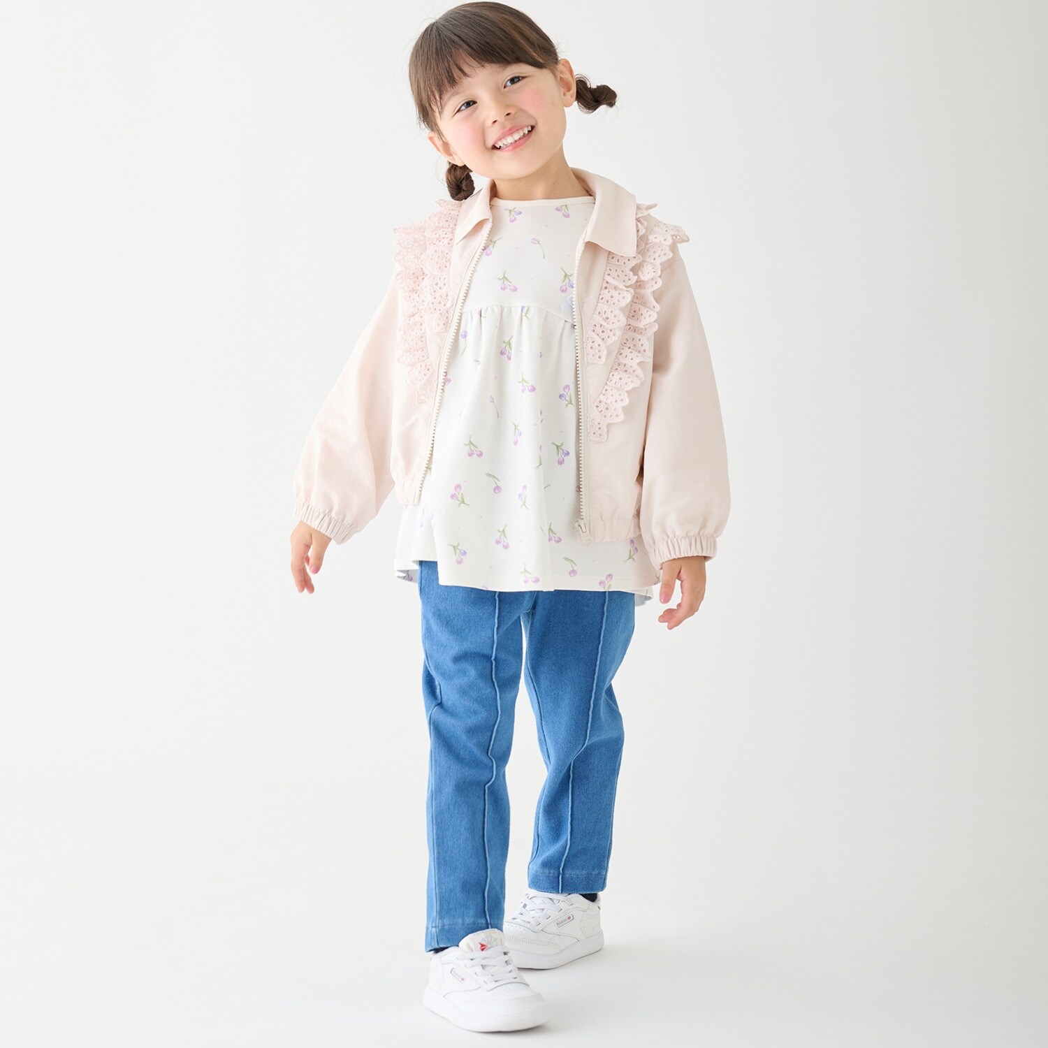 【スマイル/防汚】ゆったりパンツ
