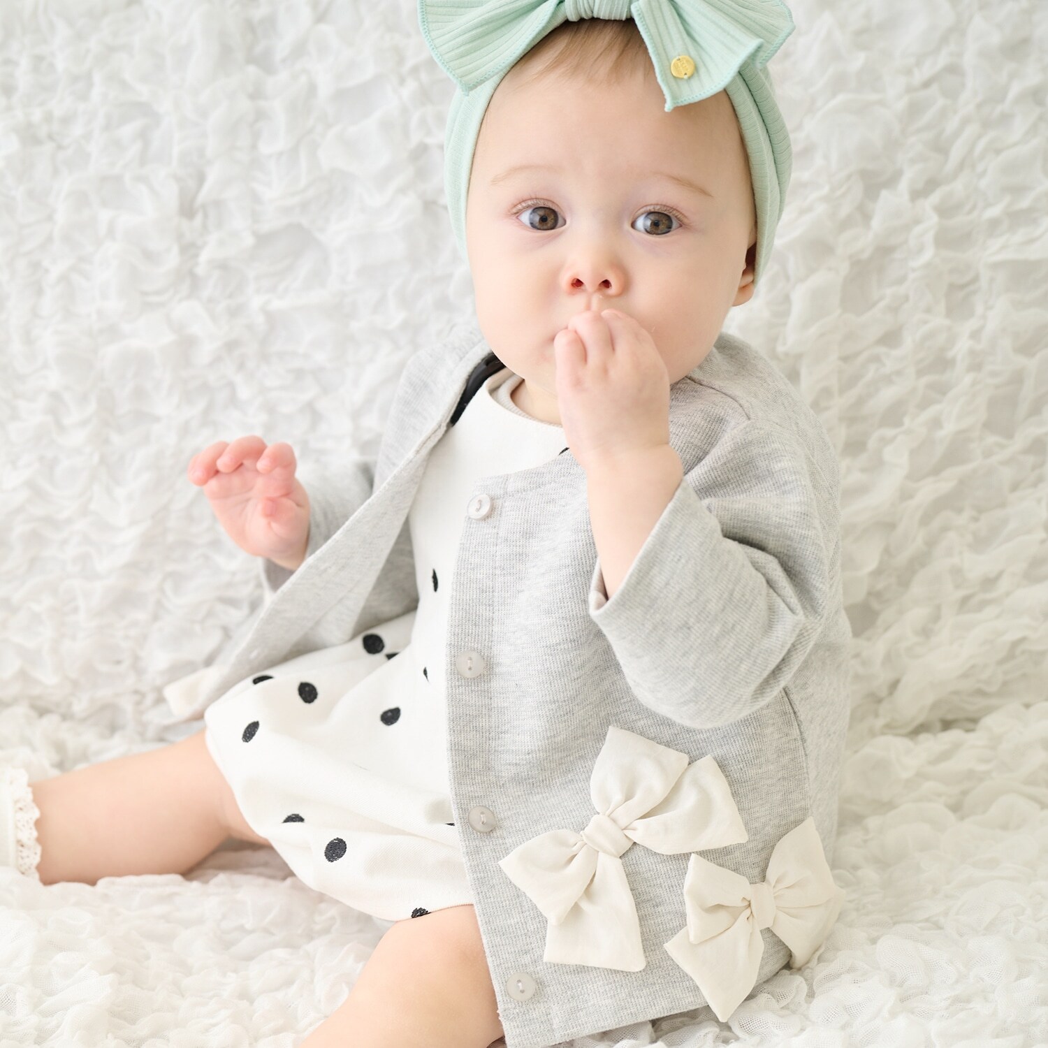 【リンク】リボンカーディガン