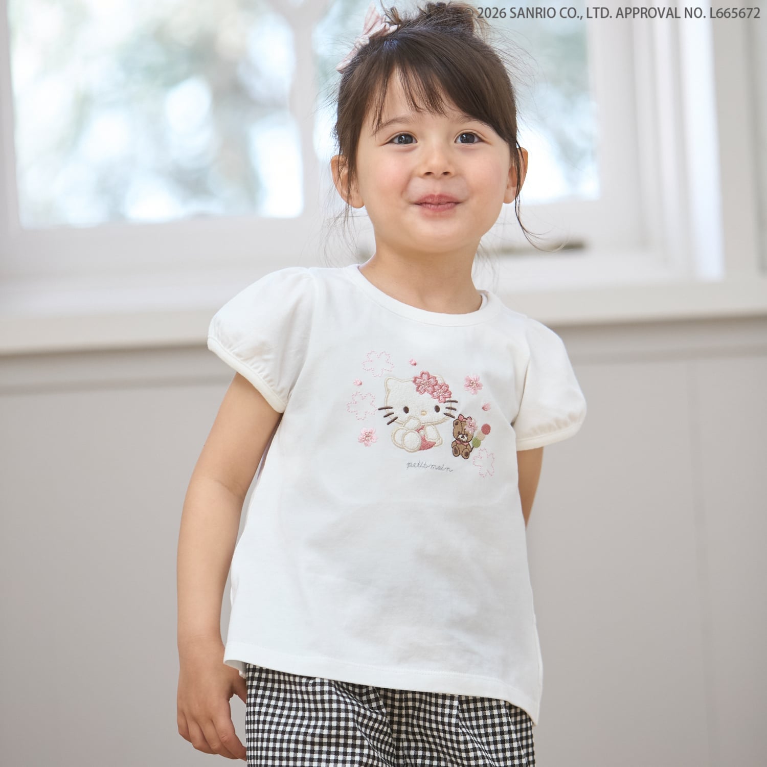 【サンリオキャラクターズ】お花見Tシャツ