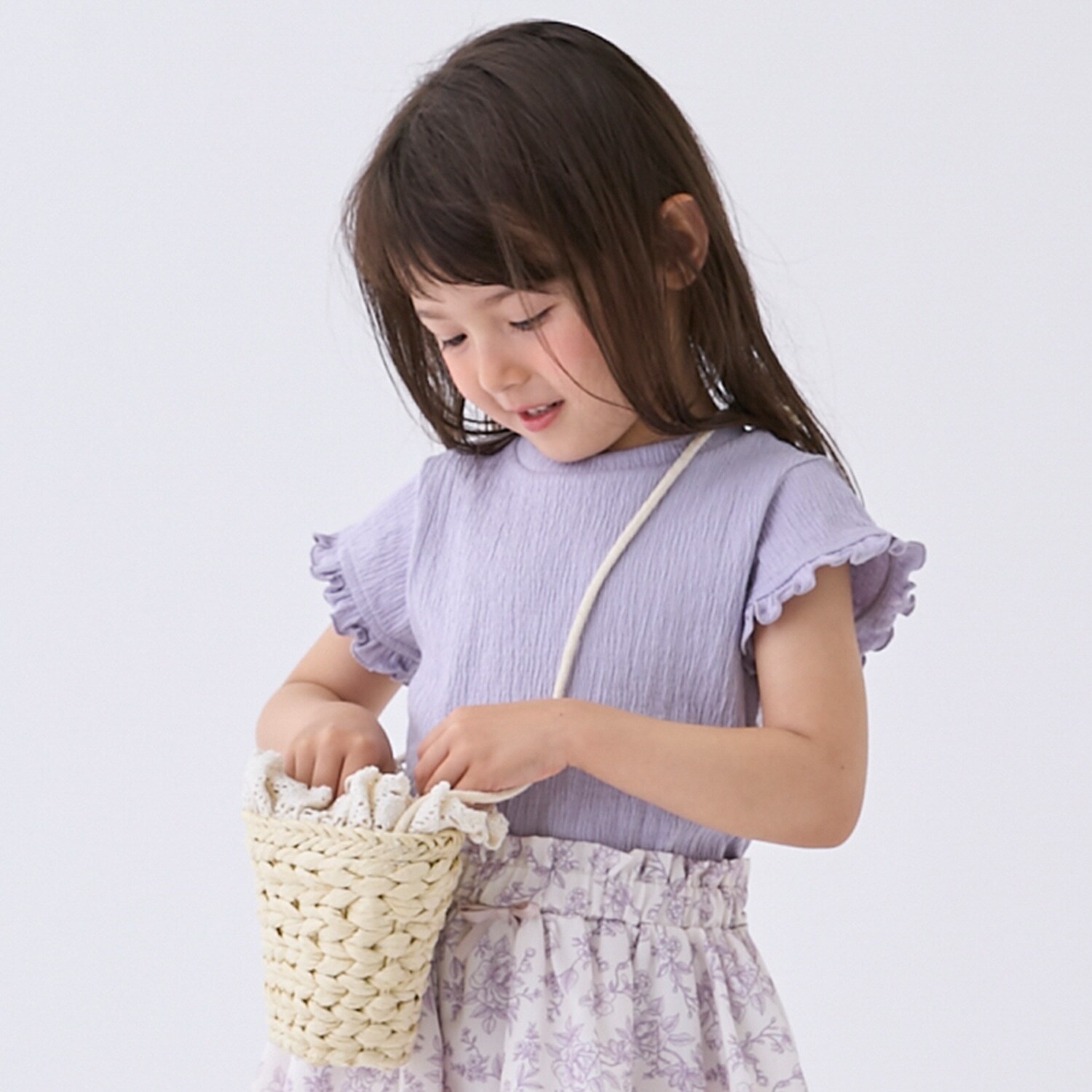 レースつきペーパーポシェット