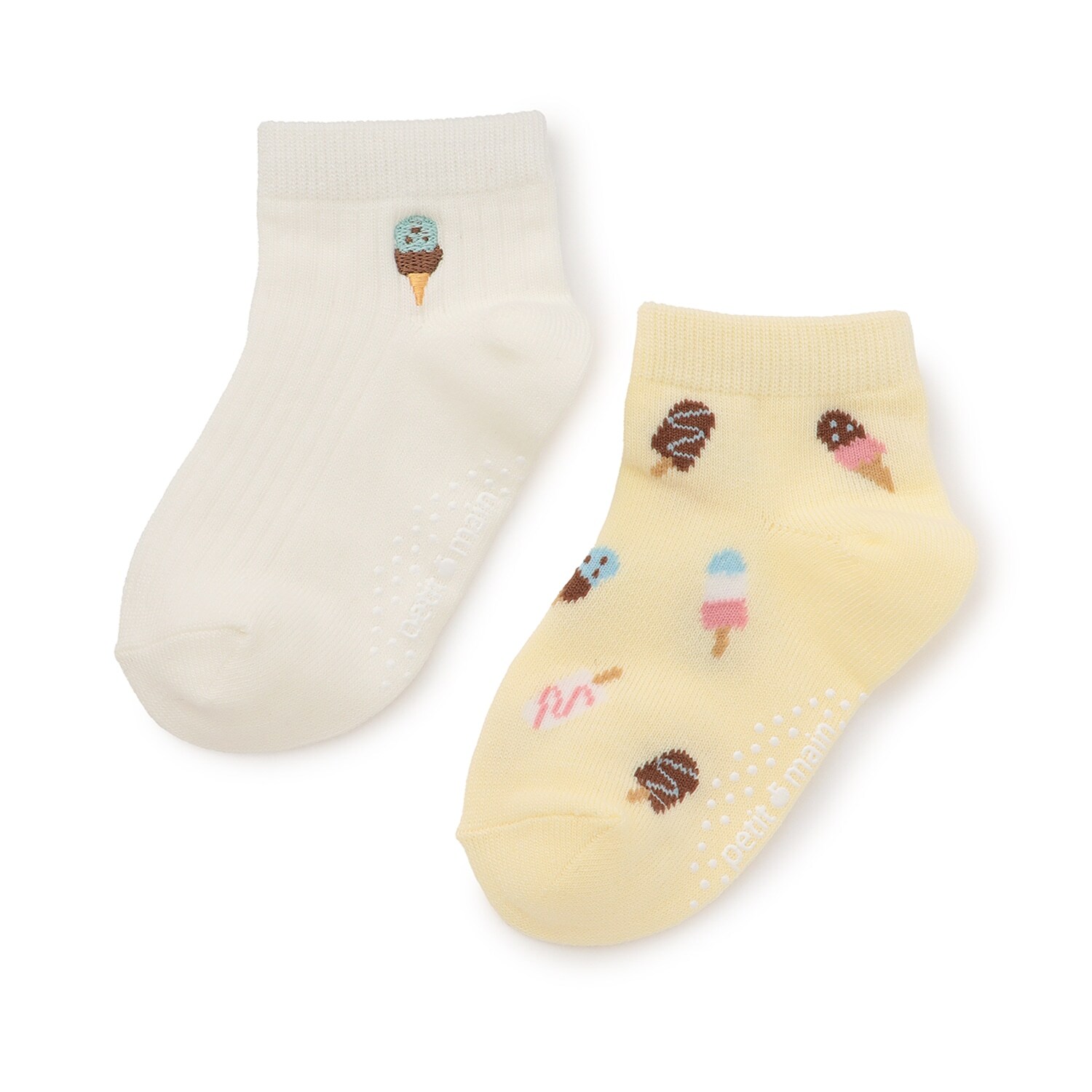 GIRLS吸水速乾ソックス2P