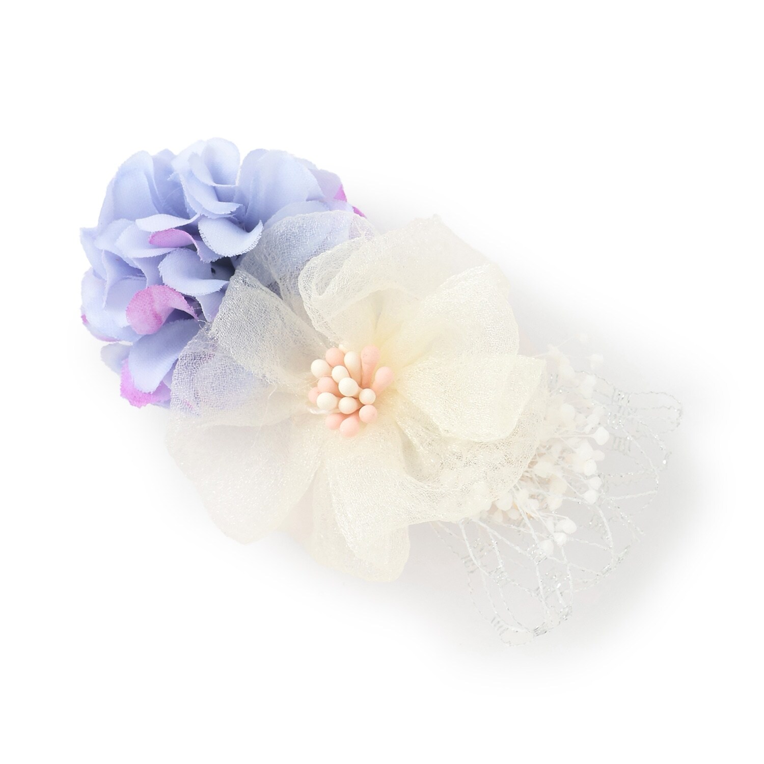 お花ヘアクリップ