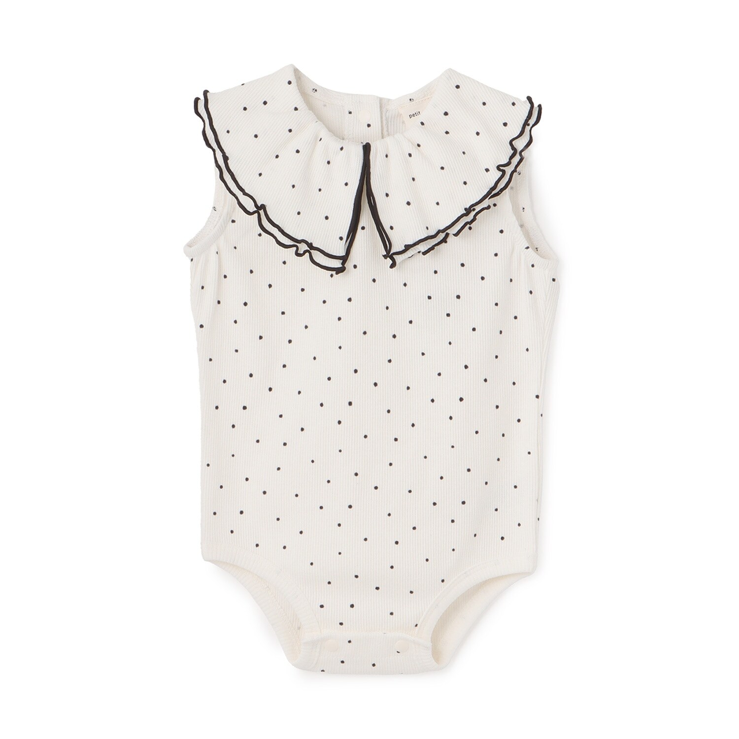 【リンク】メロー衿ロンパース