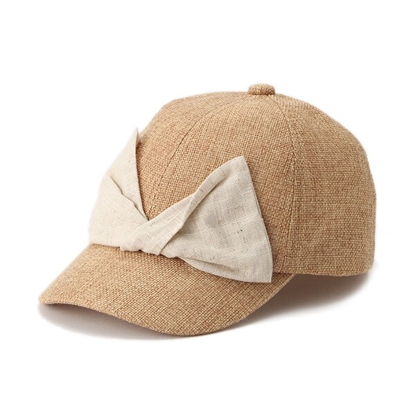 ねじりリボンストローキャップ