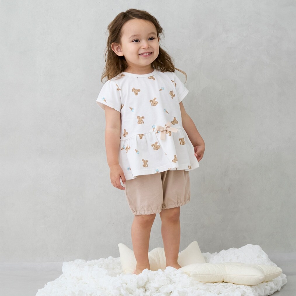 【WEB限定】GIRLS半袖パジャマ