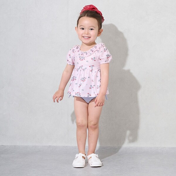 【WEB限定】【SWIM】パフスリーブタンキニ