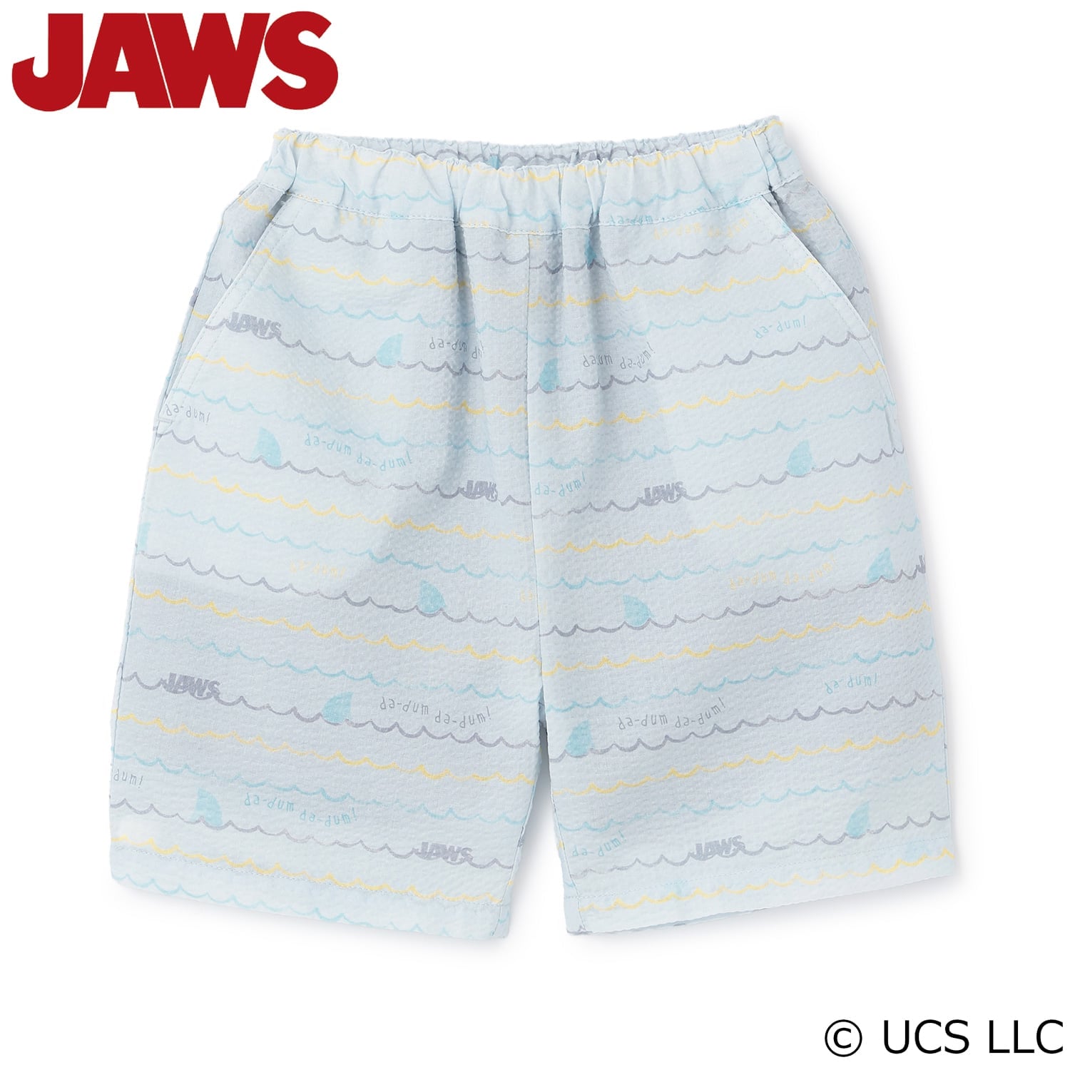 【WEB別注】【JAWS】シアサッカー柄ハーパンツ