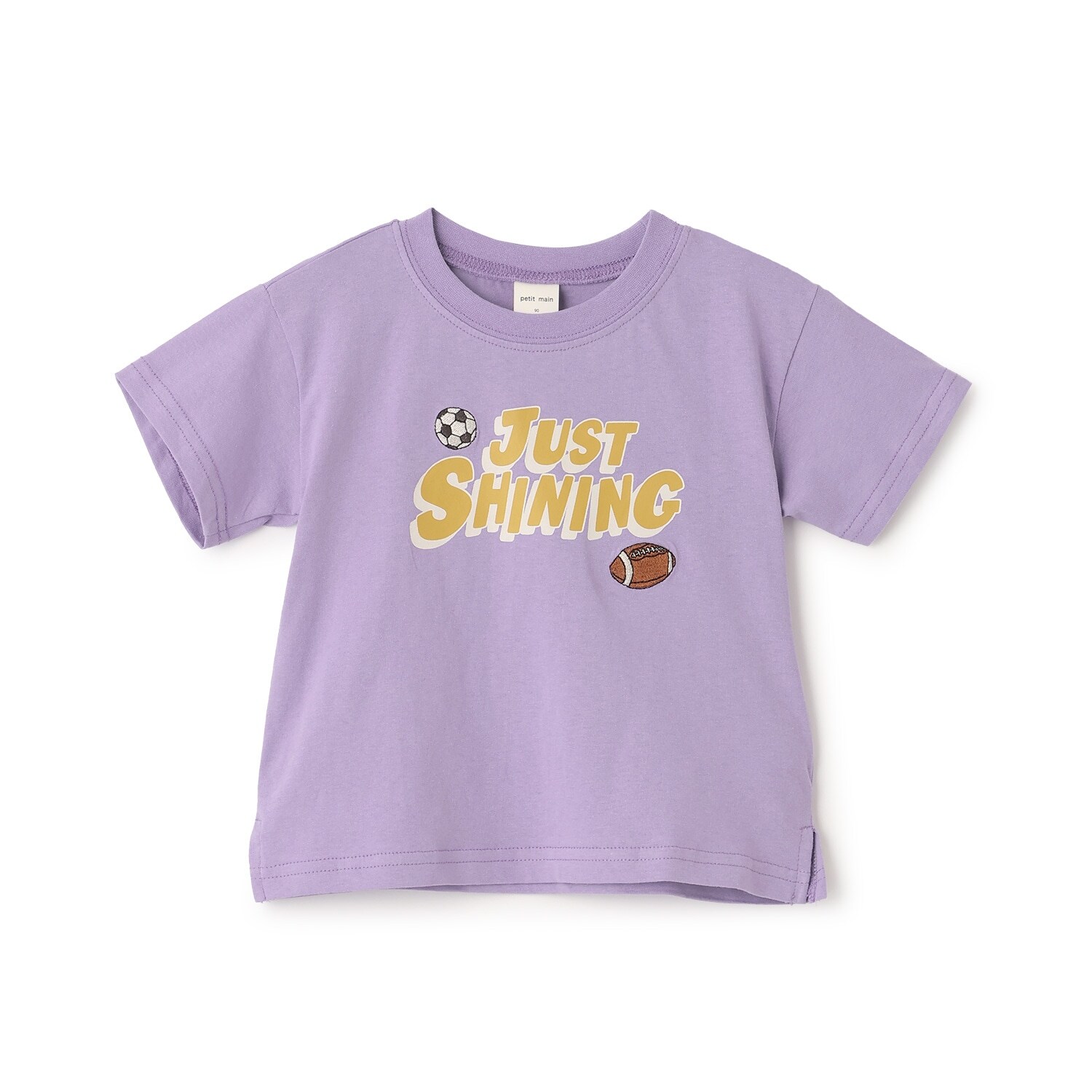 【プティプラ/WEB先行】ロゴ半袖Tシャツ
