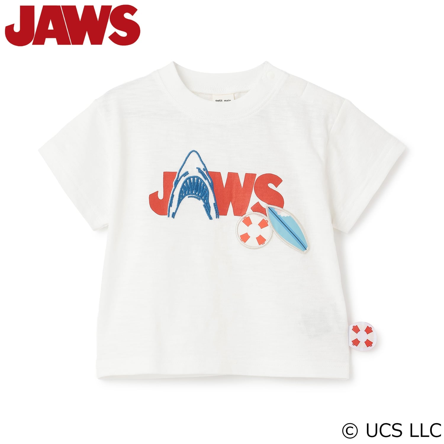 【WEB別注】【JAWS】接触冷感スラブ天竺半袖T
