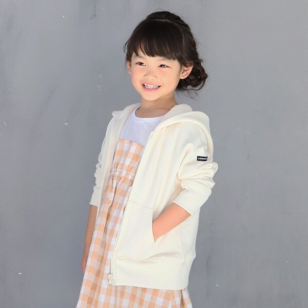 裏毛 フルジップパーカー