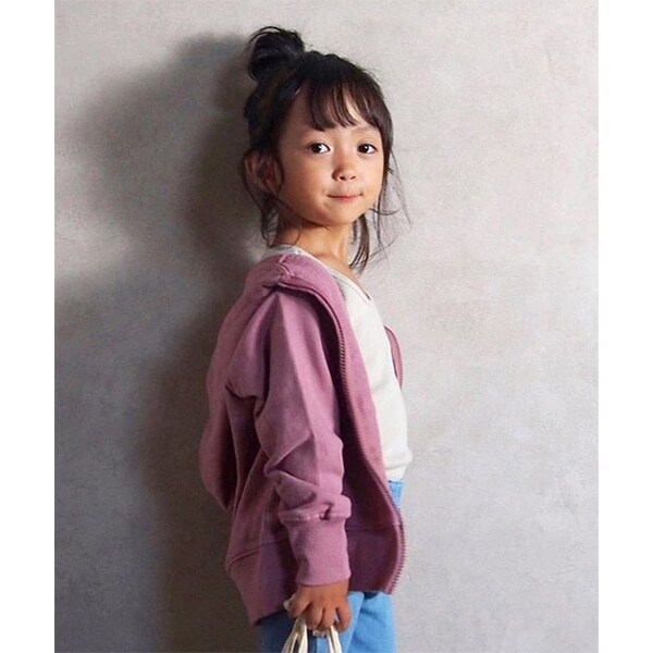 裏毛 フルジップパーカー