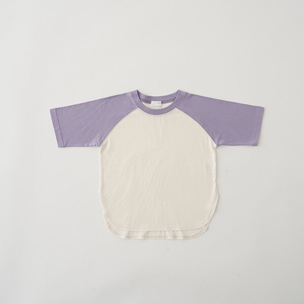 【型崩れしないやわらかコットン】シンプルビッグラグラン半袖Tシャツ