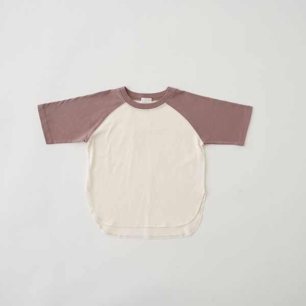 【型崩れしないやわらかコットン】シンプルビッグラグラン半袖Tシャツ