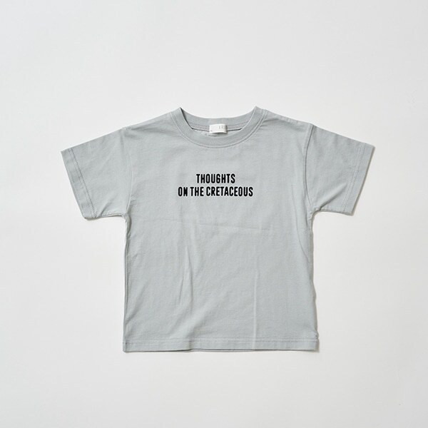 【型崩れしないやわらかコットン】恐竜バックプリントビッグTシャツ