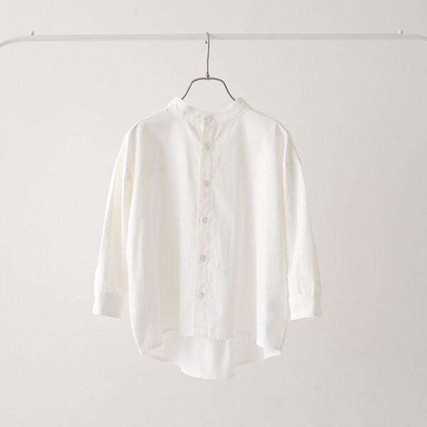 アソートバンドカラービッグシャツ