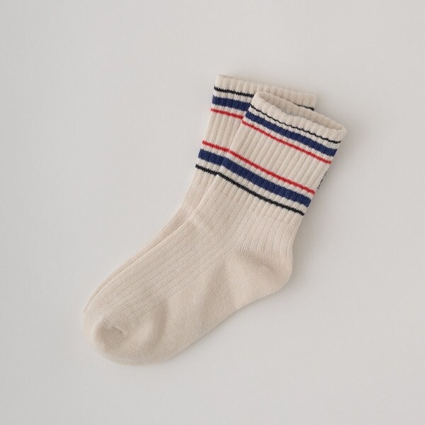 『B』ラインリブソックス