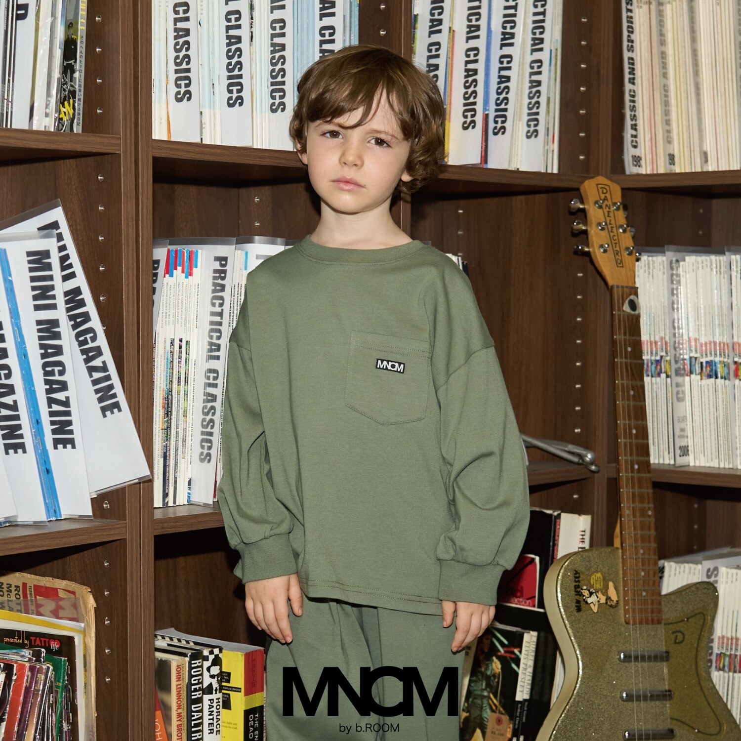 【MNCM】【セットアップ可】【カイテキ天竺】ポケットビッグTシャツ