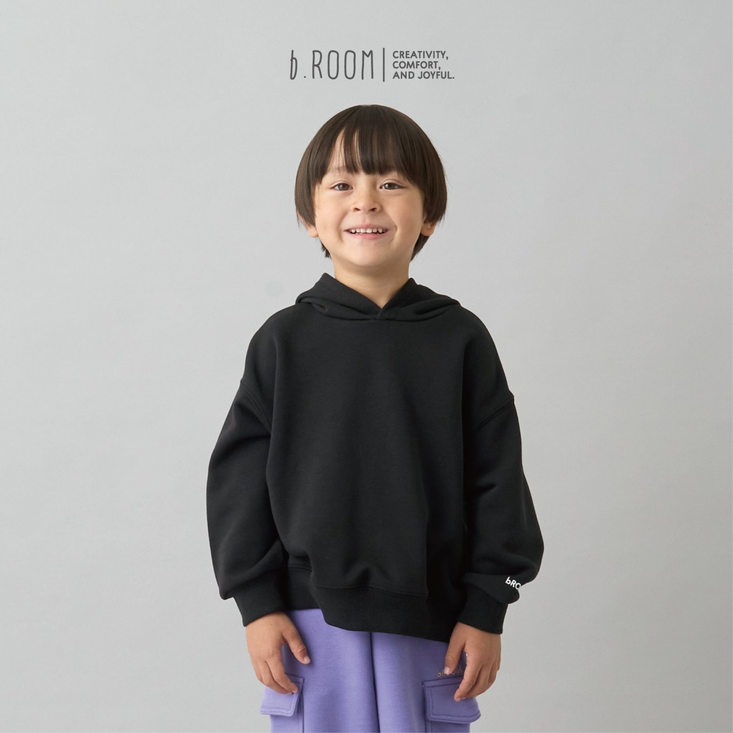 【デイリースタンダードウェアシリーズ】【吸水速乾】ぷくっとオーバーサイズのパーカ