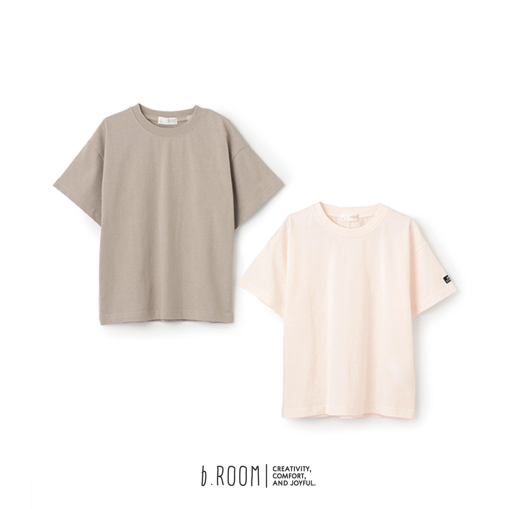 【デイリースタンダードウェアシリーズ】2PACKシンプルTシャツSET