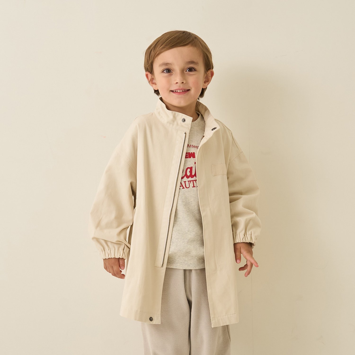 【組み合わせ自由シリーズ】ミドル丈モッズコート