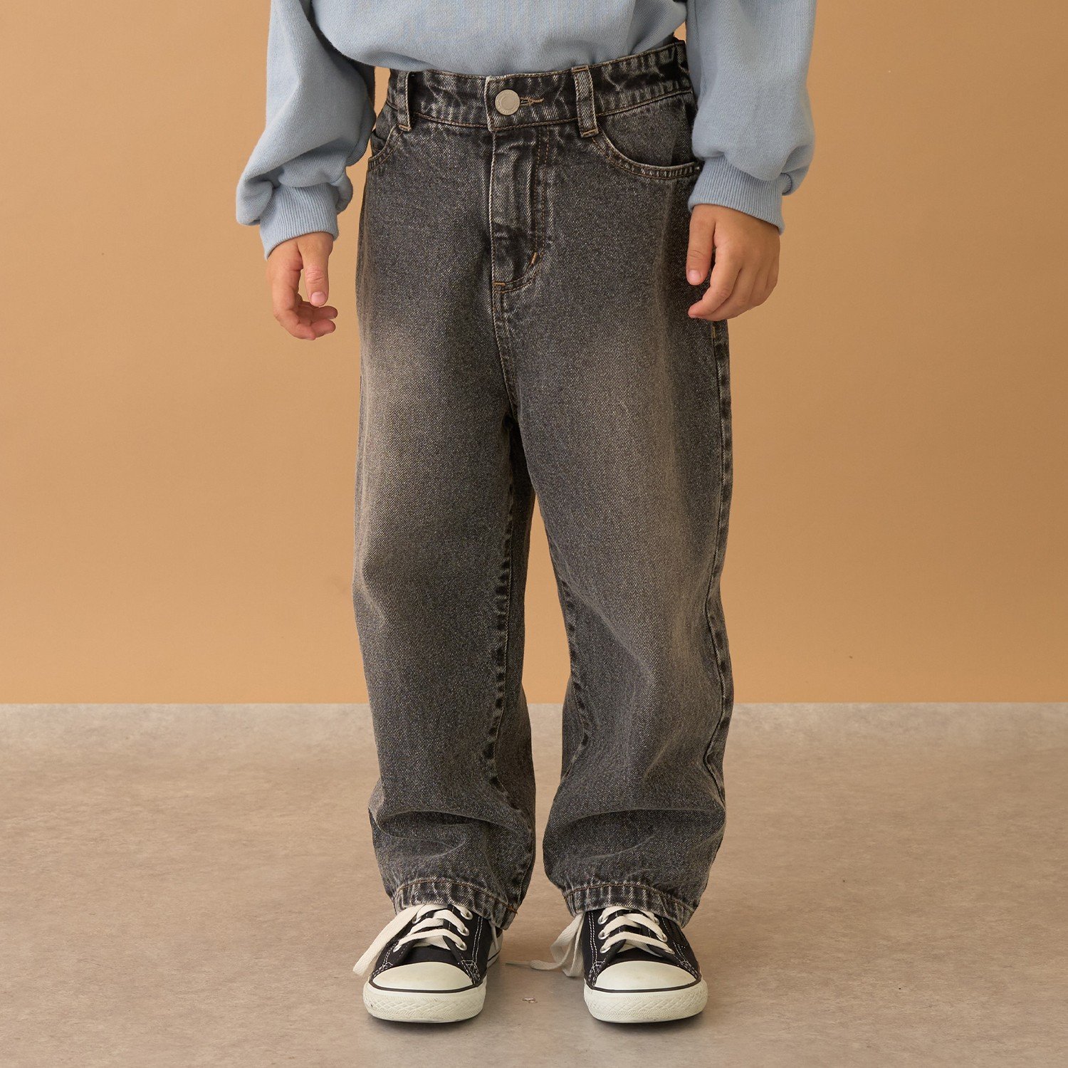 【LOVE DENIM】ルーズストレートパンツ