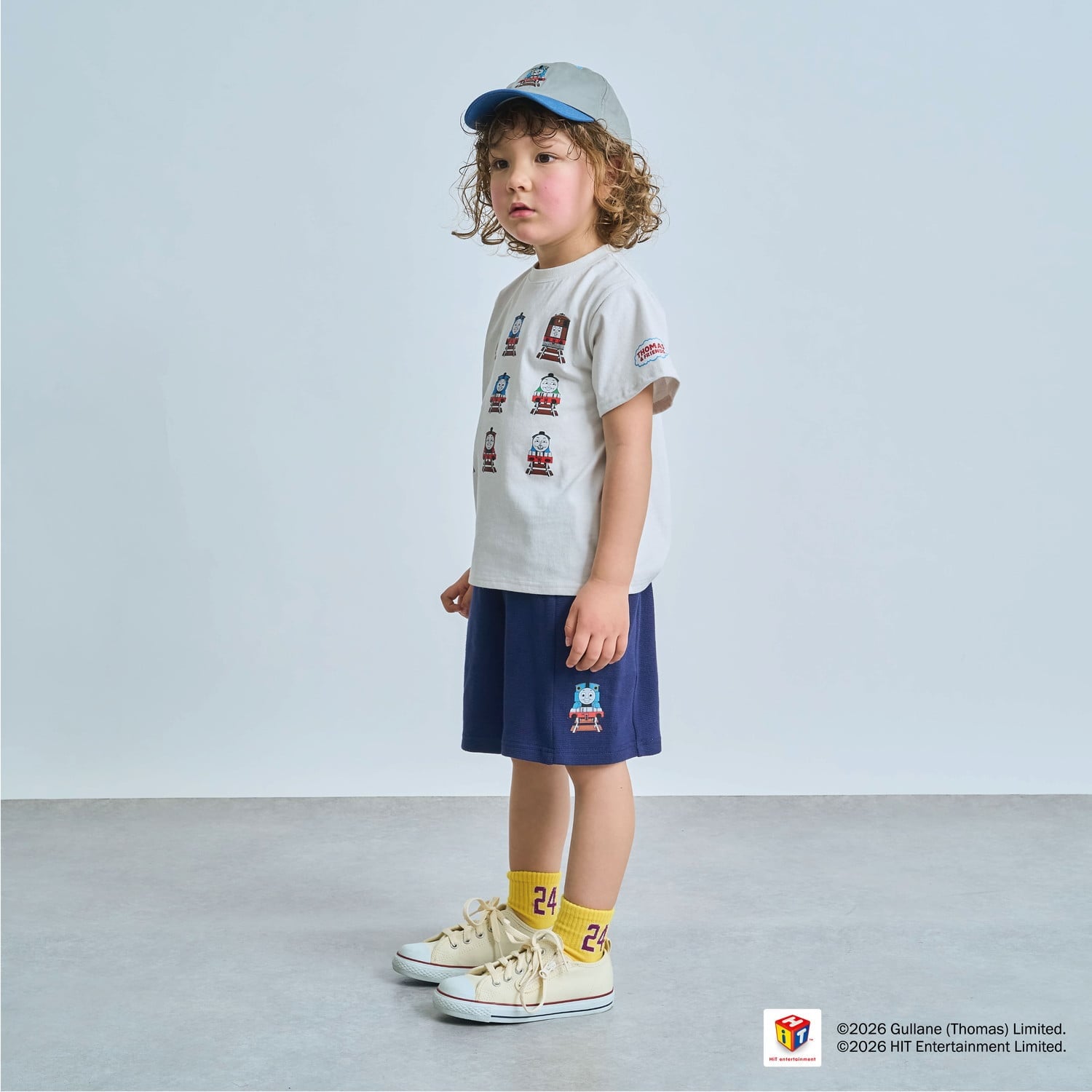 【きかんしゃトーマス】トーマスワンポイントハーフパンツ