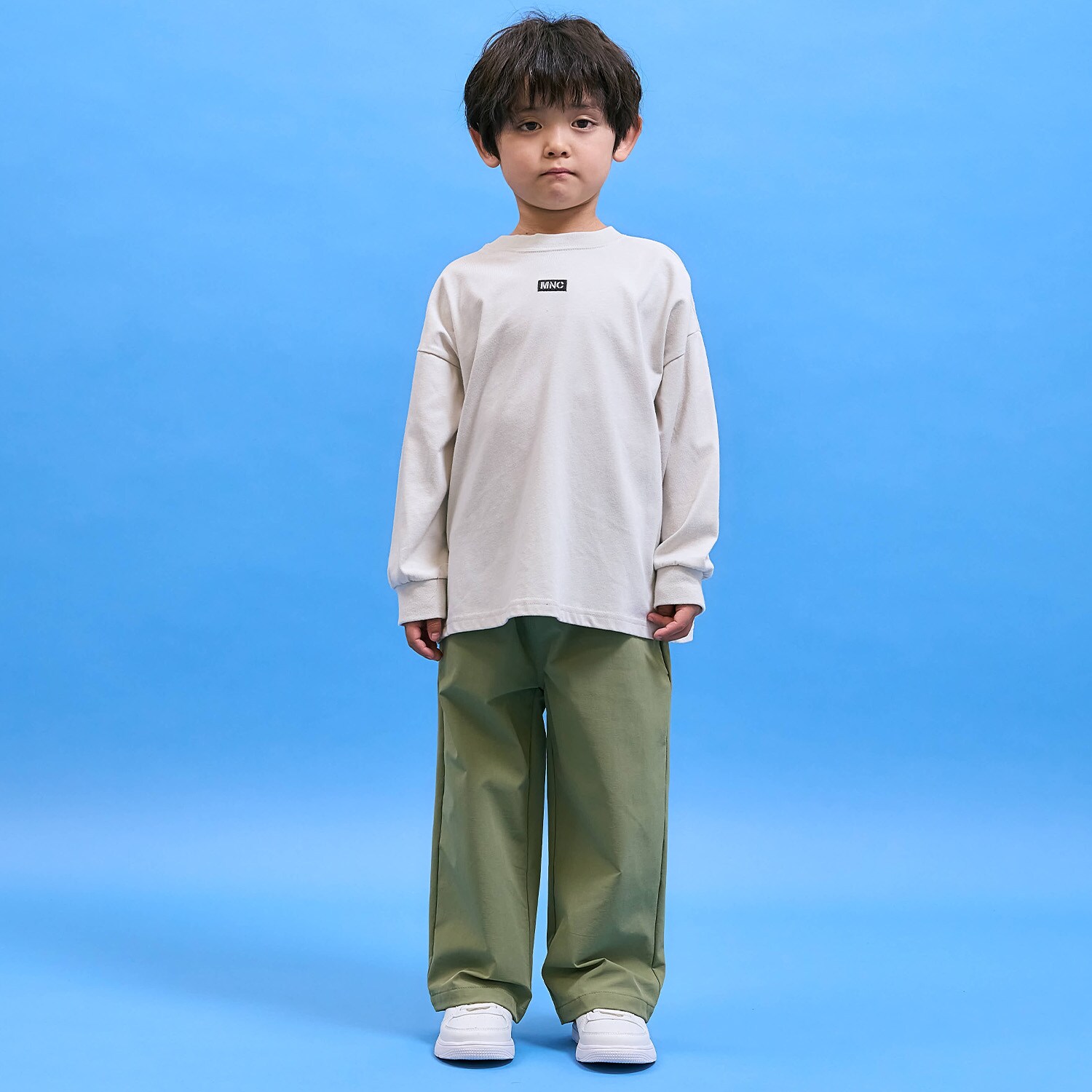 【防汚・速乾・型崩れしない】【どちらが前でもOK】チェッカーフラッグプリントTシャツ【MNCM】