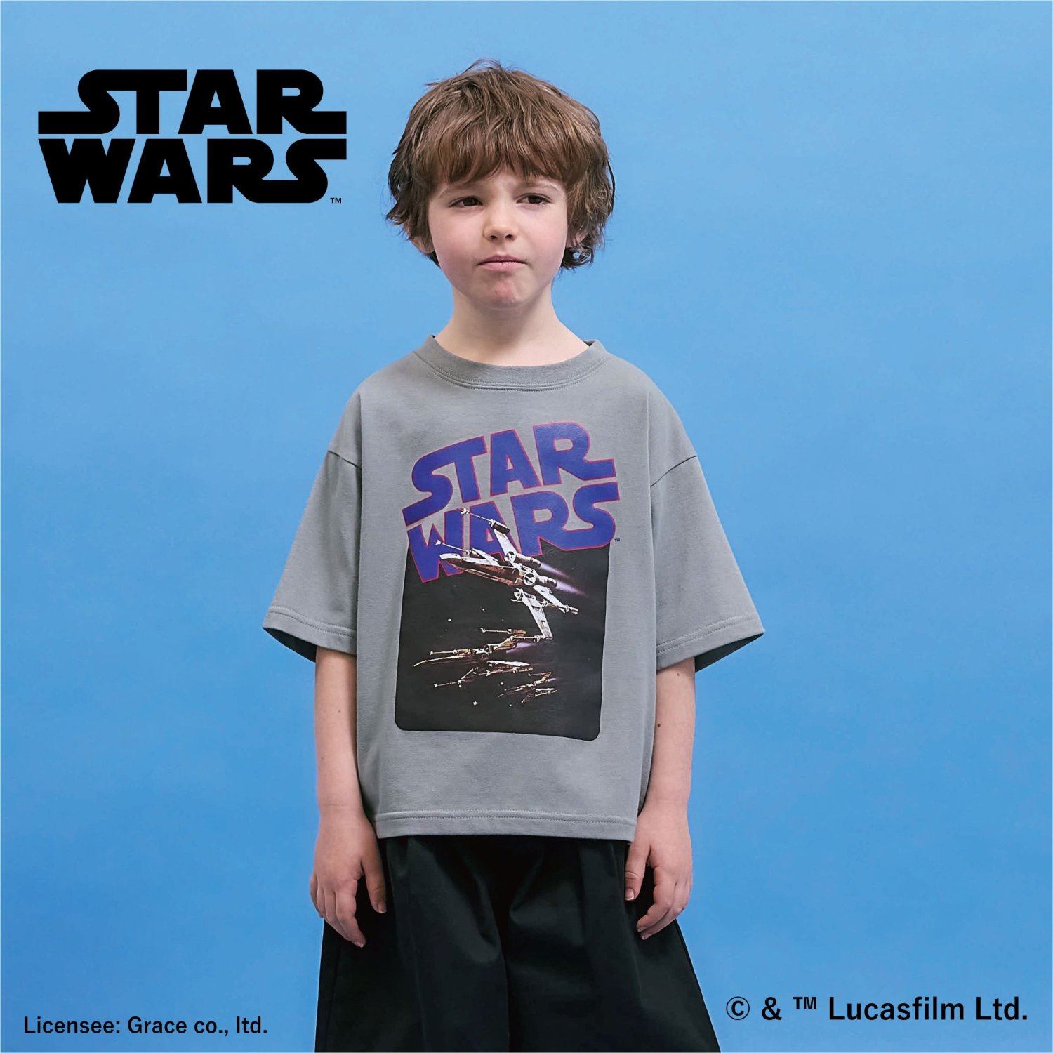 【STAR WARS】【防汚・速乾・型崩れしない】アソートプリントTシャツ【MNCM】