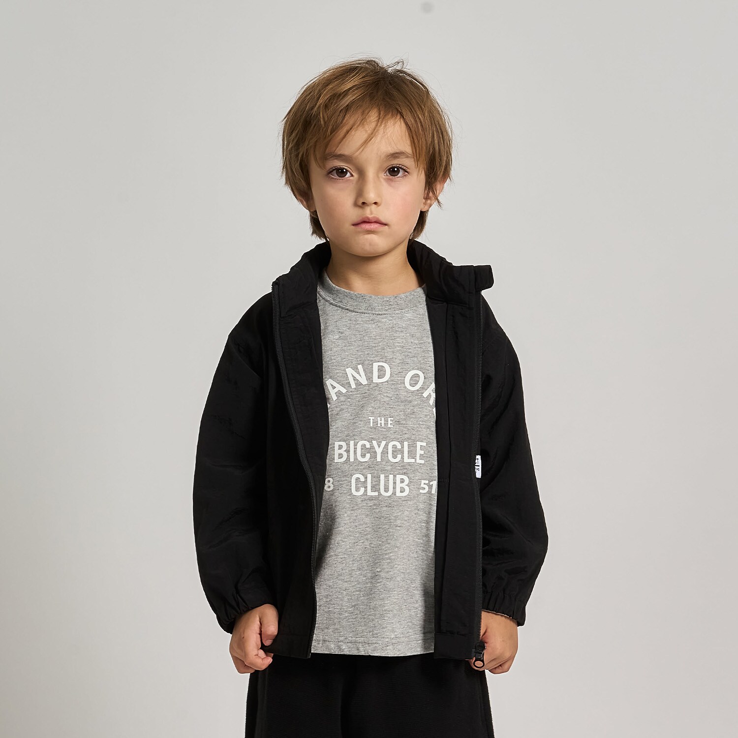 【スクール対応】【撥水・防汚・耐久・UV】収納袋付マウンテンパーカー(反射シート付き)